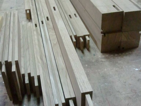 pièces de la structure du buffet