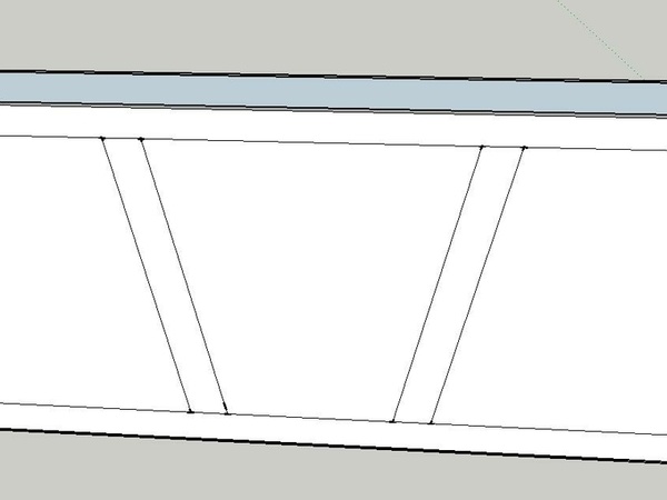 projet pour un habillage arriere de meuble de cuisine