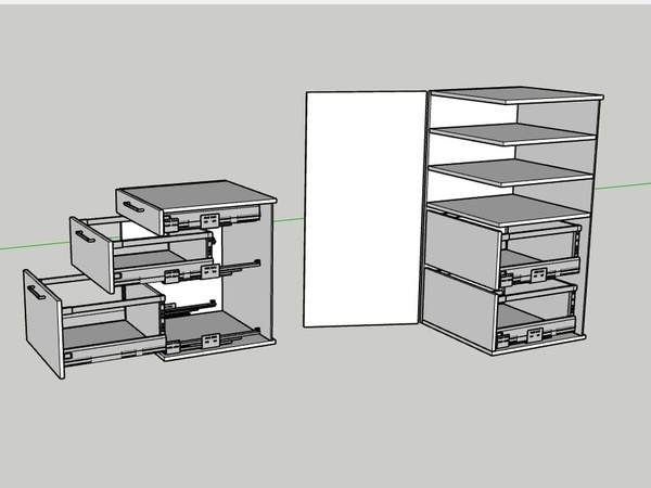 exemple de caissons