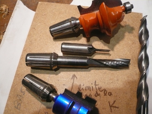 Test de la pince/et de la fraise