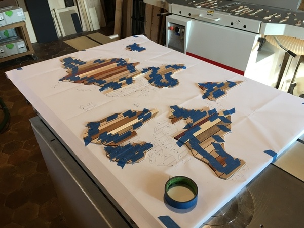 Pré-assemblage des continents