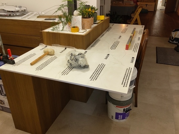 Première mise en place, un succès, mais Mr Maillet est comme même venu à la fête