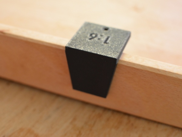 Gabarit à queue d'arronde en impression 3D