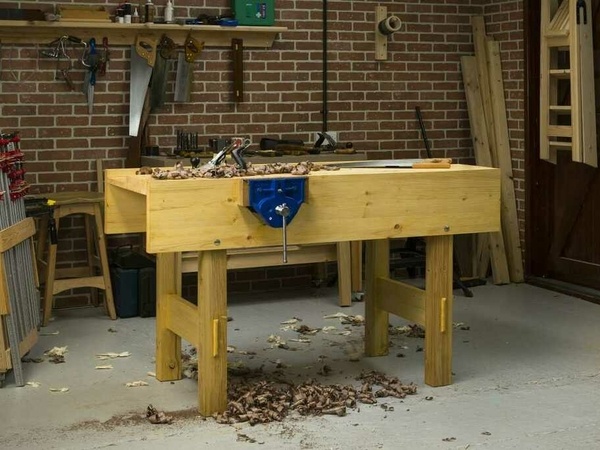 Etabli proposé par Paul Sellers, de type anglais