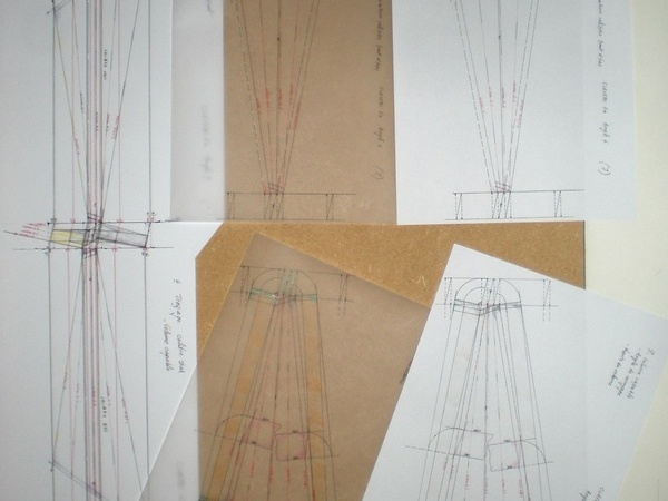 Volume capable, angles de corroyage, chants du volume.