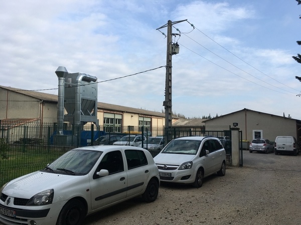 Entrée de l'Ecole Supérieure d'Ebénisterie d'Avignon