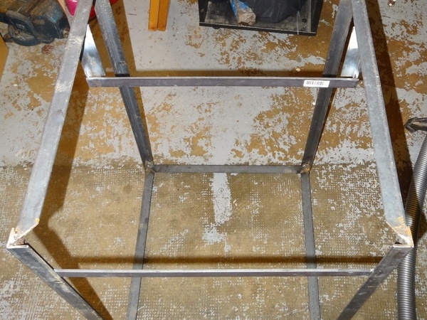 Châssis support en mécano-soudé