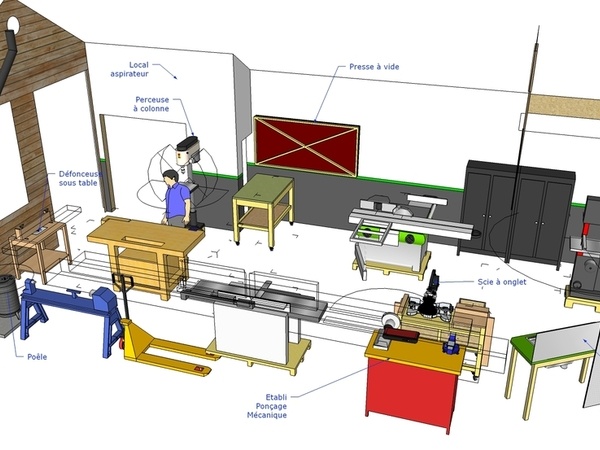 Pas à pas] L'Aspiration dans l'atelier par Mig sur L'Air du Bois