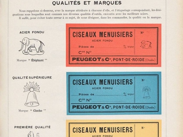 Catalogue Peugeot  et Cie, 1932