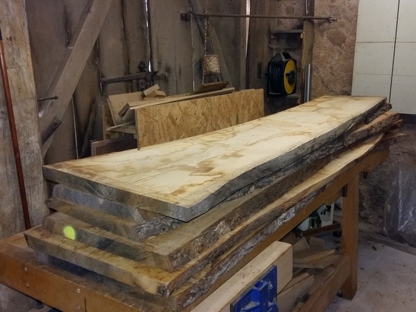 Planches de chêne pour la version 2