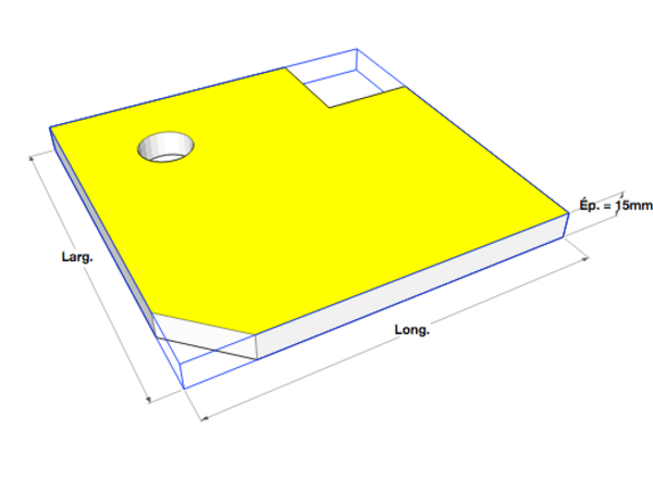 Surface finie