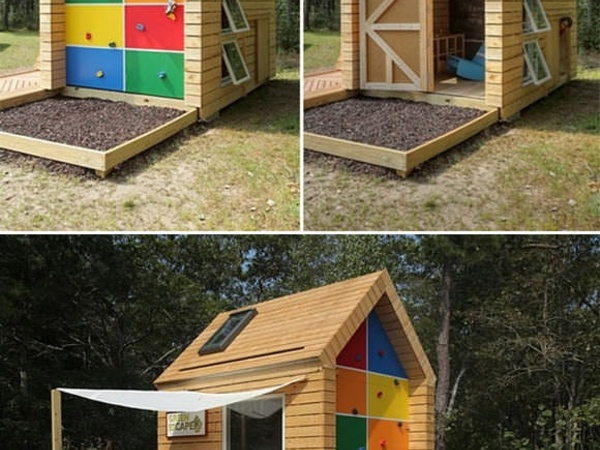 L'inspiration: la playhouse de Zero Energy Design