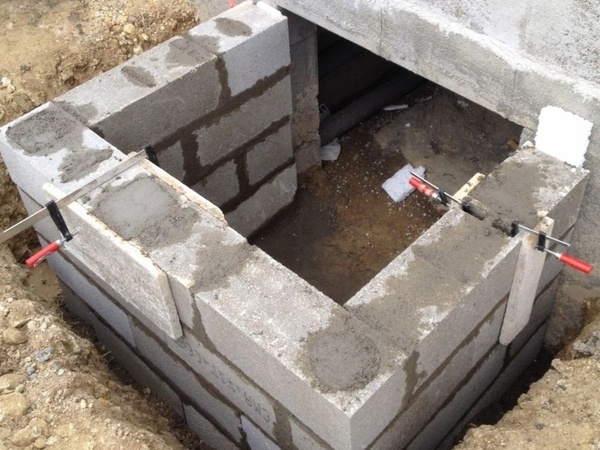 L'entrée du vide sanitaire.