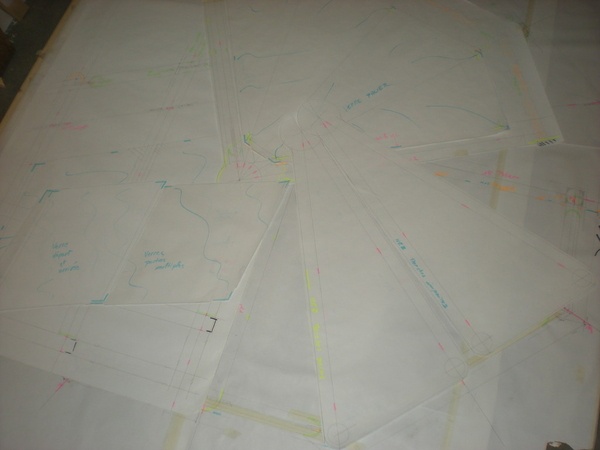 Gabarits: verres, marches, palier.