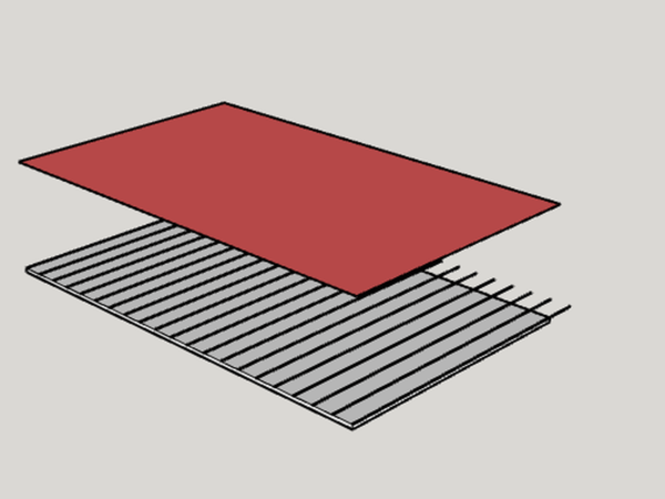 Mise en position du stratifié