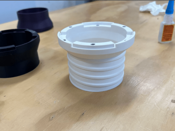 Parametric magnetic hose adapter