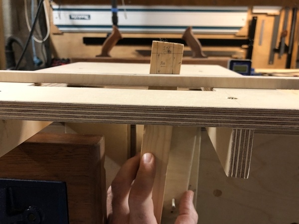 Inclinaison autour de x