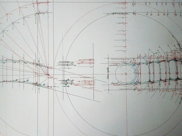 vue de face et vue de dessus