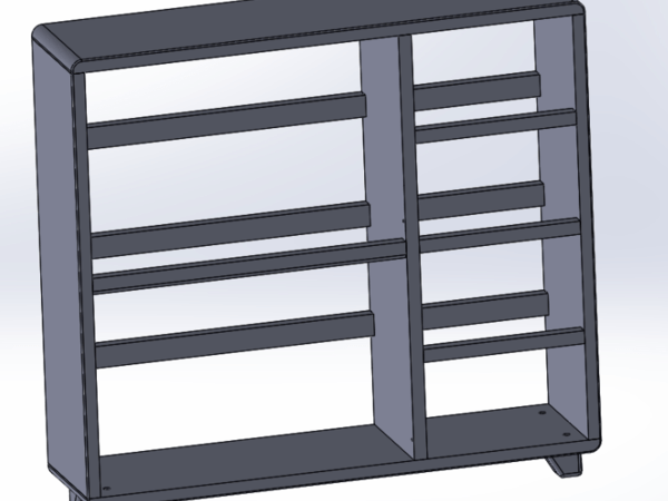 la structure sans les tiroirs