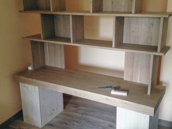 La bibliothèque en construction