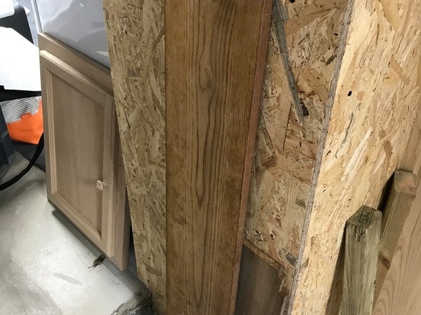 Vieilles planches récupérées se révélant être du châtaignier :-)