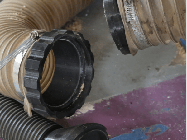 Dust collector quick connect system