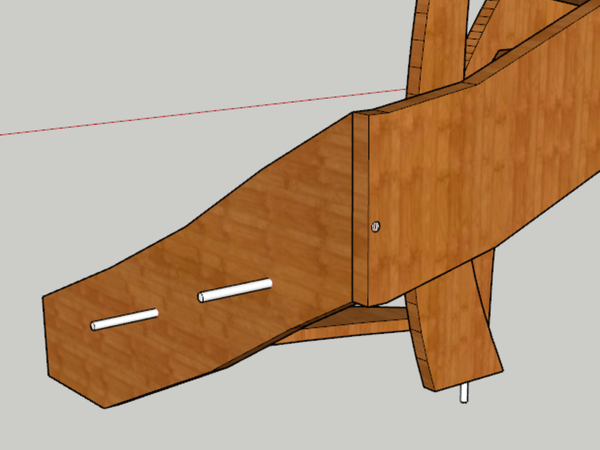 Fixations en partie basse