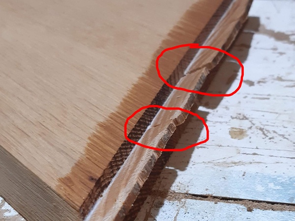 les languettes sont fragiles dans leur longueur