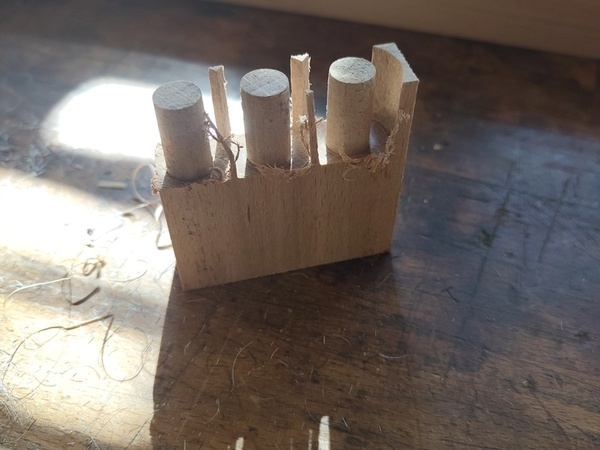 ébauche de tenon-peigne