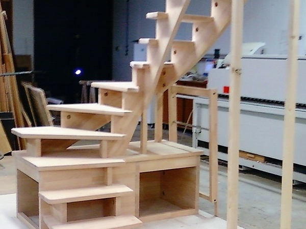 Vue d'ensemble et emplacements des deux tiroirs