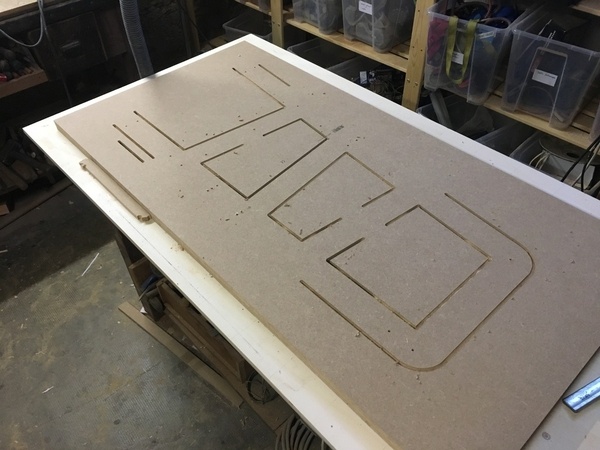 montant avant découpe des portions droites