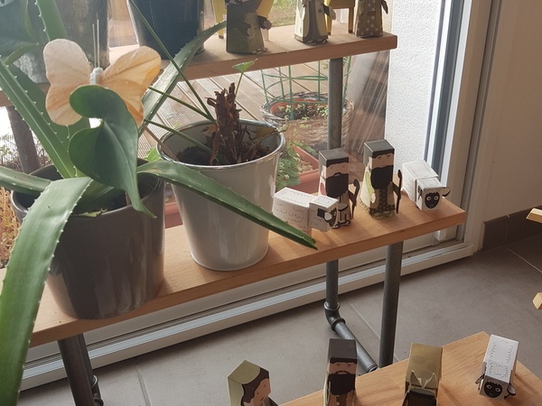 La crèche a élue domicile dessus