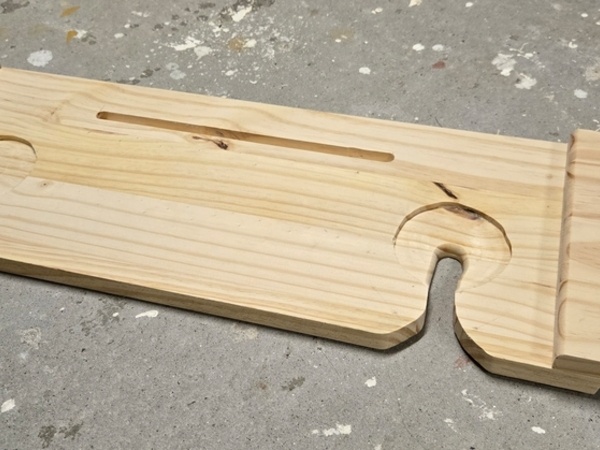 Ebauche en bois de pin