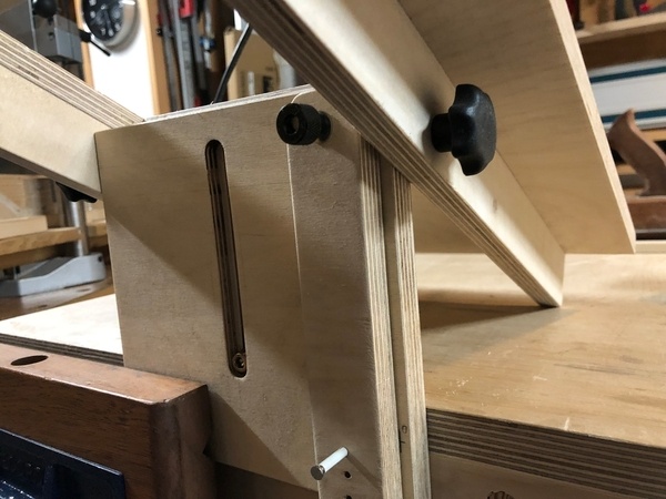 Inclinaison (maximum) autour de y