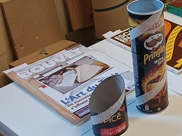 Calibre rallongé du cylindre (ellipse)