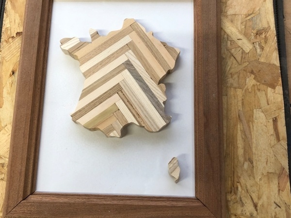 Avant pose de la finition et du clin d’œil