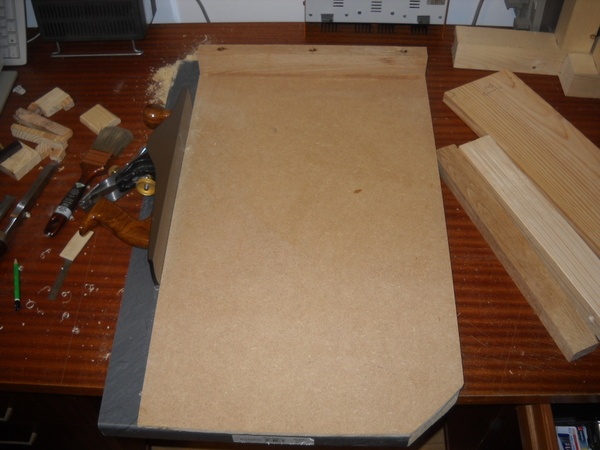 Planche terminée, prête à servir pour mes futurs projets....