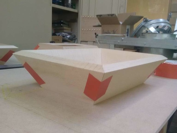 Montage blanc du panier