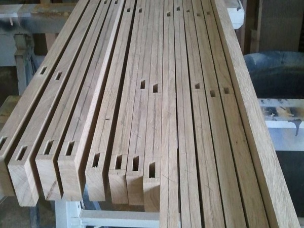 les éléments de structure du vaisselier