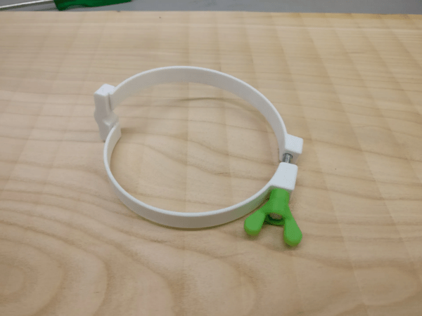 Hose clamp for dust collection hoses