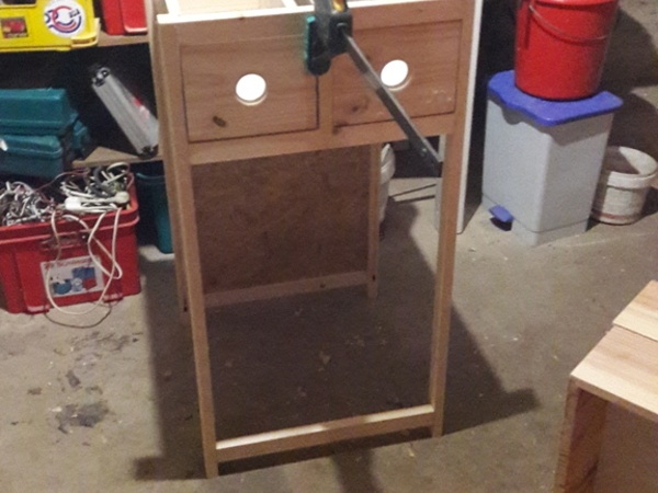 Test avec les deux tiroirs du haut.