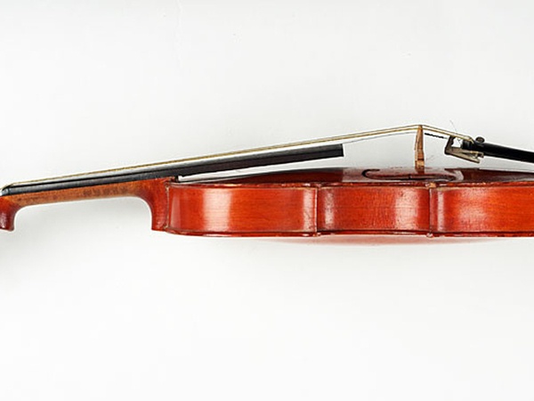 Violon de profil