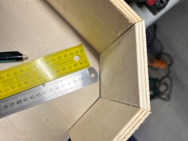 L’occasion de tester la découpe inclinée !