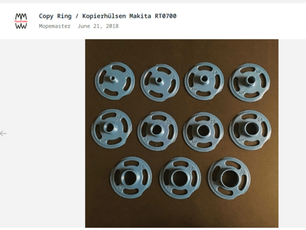 Ring Makita RT0700