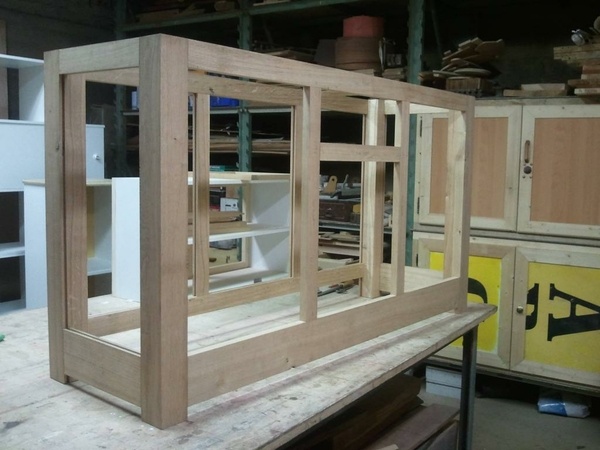 montage à blanc de la structure