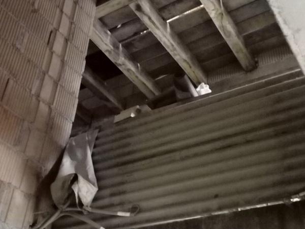 Vue sur les cages des escaliers 1 & 2