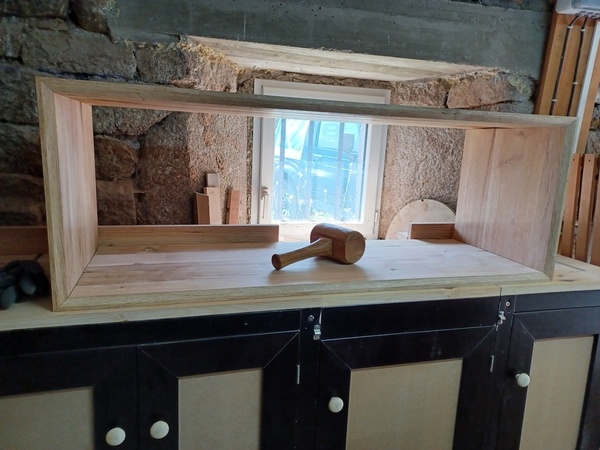 L'assemblage à blanc terminé