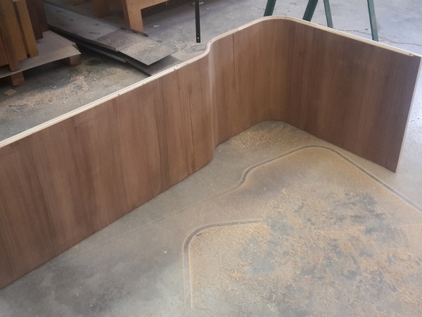 dégrossissage à l'affleureuse