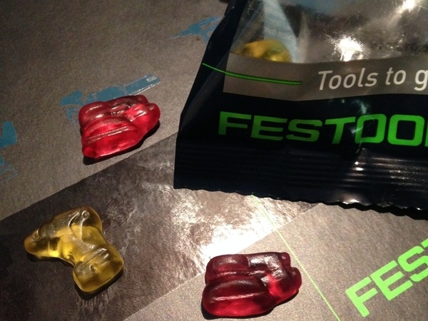 La nouvelle gamme Festool ... en bonbon