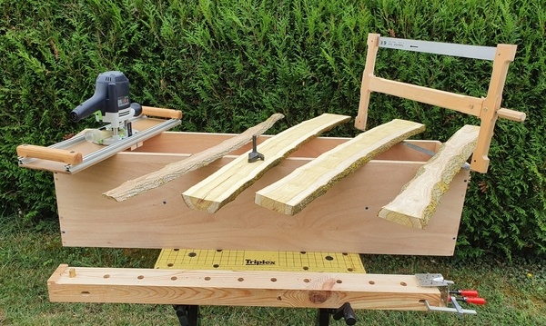 Gabarit à surfacer et à refendre